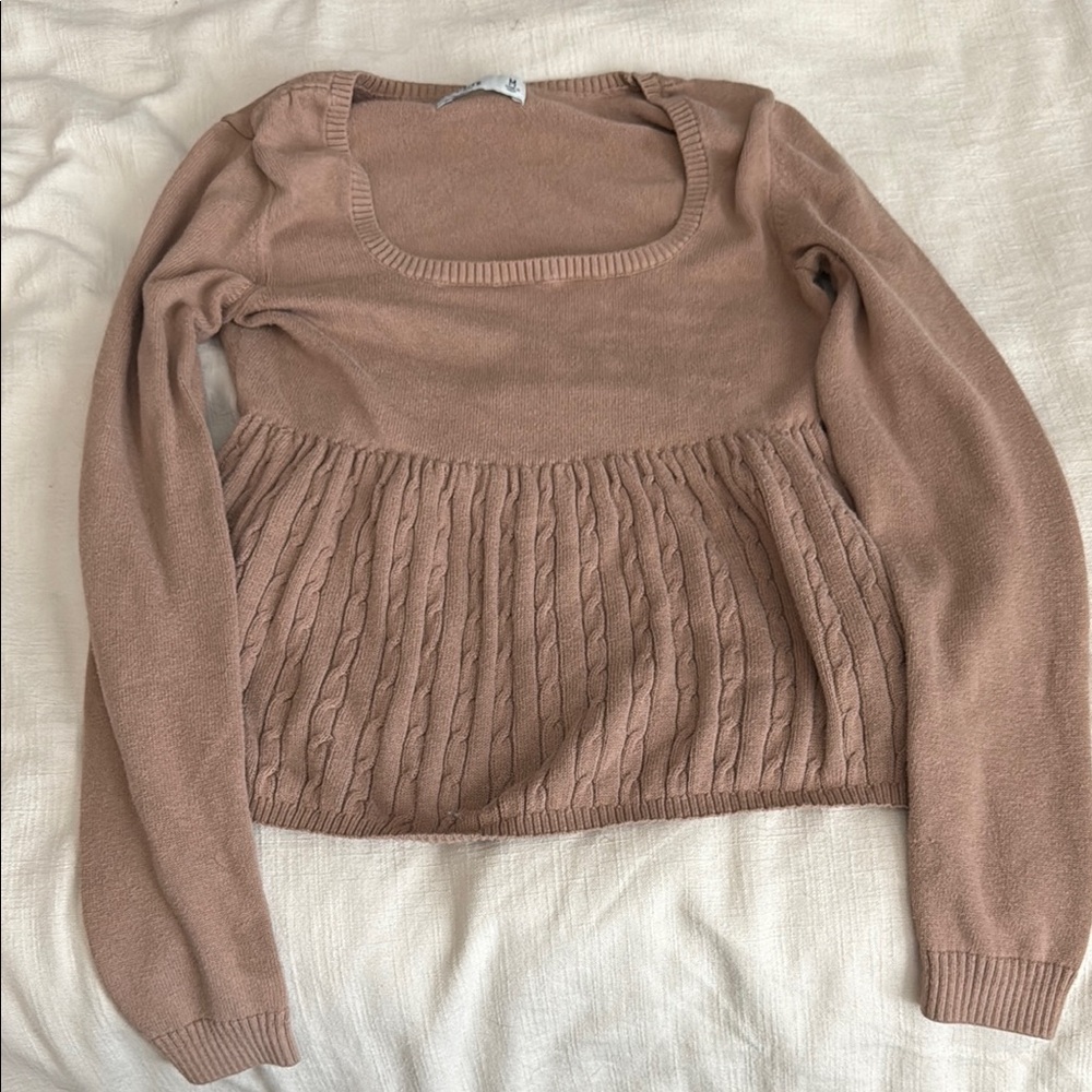 Women's Tan Sweater